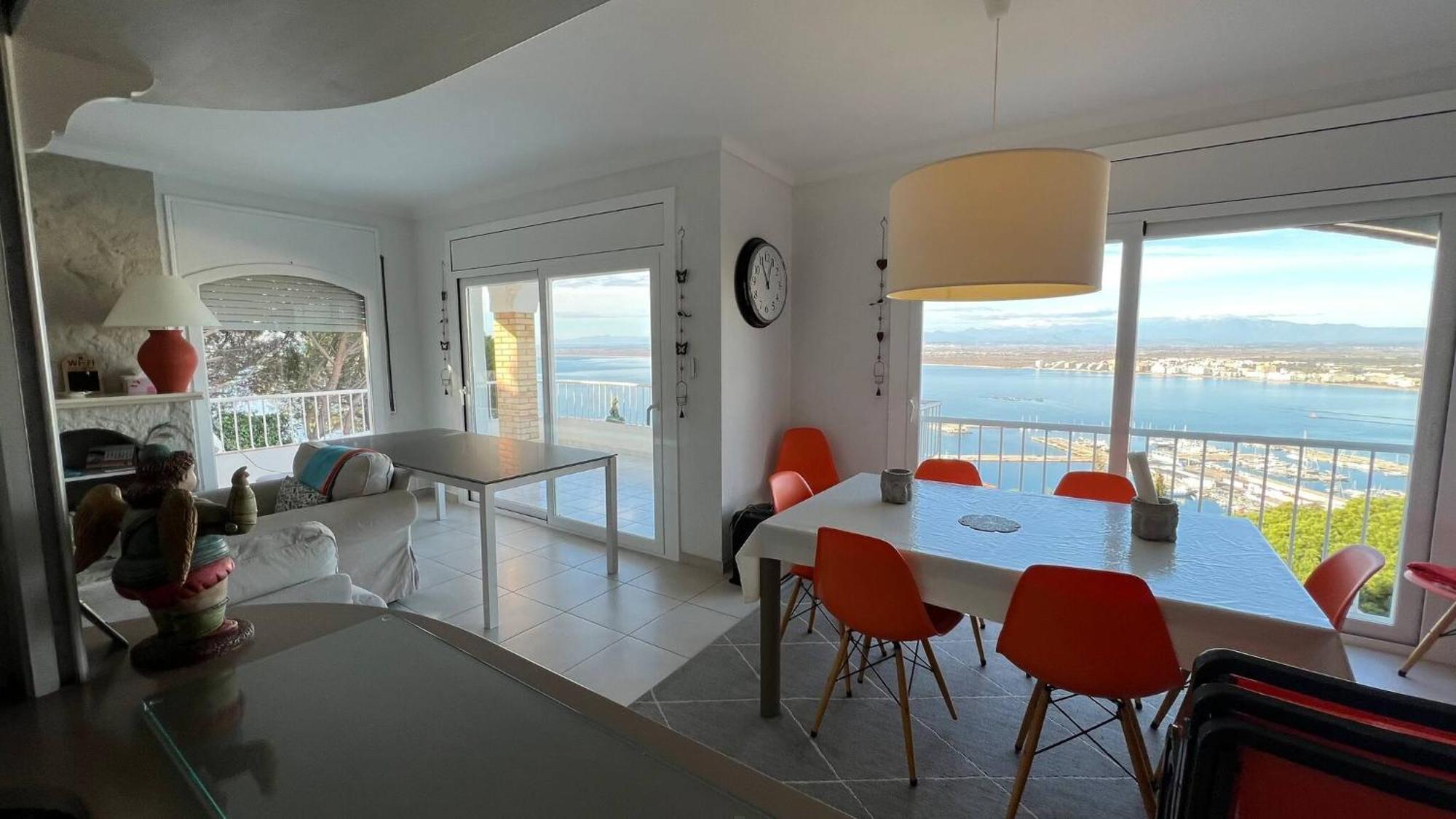 Apartamento Casa Linda Con Vistas Espectaculares Av-40 Roses Eksteriør billede
